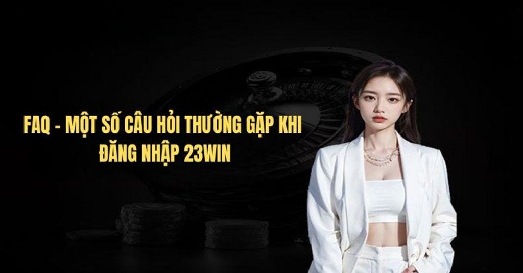 Một số câu hỏi thường gặp về đăng nhập 23Win